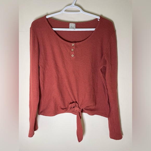 Paper Crane Coral Long Sleeve - Picture 1 of 3